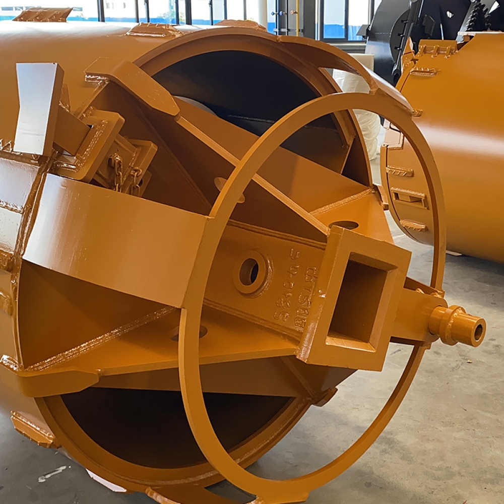 Customized Clay Soil Drilling Bucket for water-bearing cohesive & non-cohesive soils