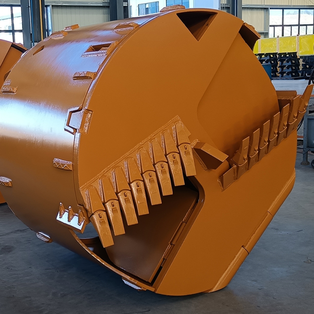 Customized Clay Soil Drilling Bucket for water-bearing cohesive & non-cohesive soils