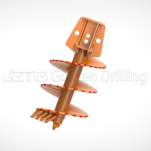 Flat Soil Auger