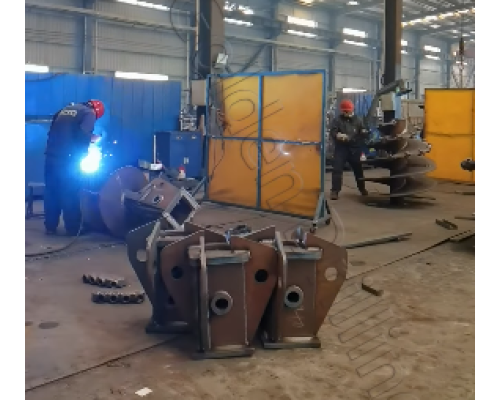 JZTG Golden Drilling Conical Rock Augers Welding Show